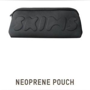 NWT Skims Neoprene Zipper Pouch in Black